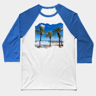 Alcudia, Mallorca Baseball T-Shirt